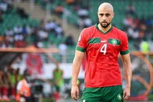 سفيان أمرابط لاعب المنتخب المغربي