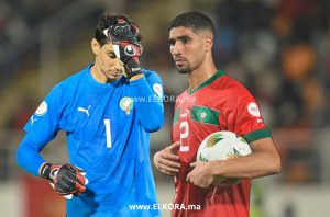 ياسين بونو و أشرف حكيمي نجما المنتخب المغربي