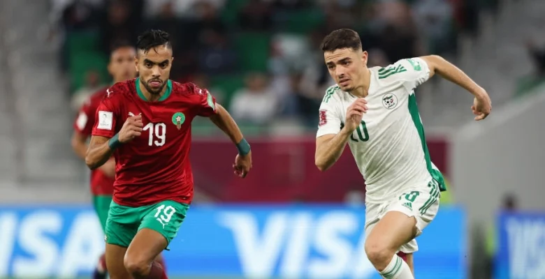 المنتخب المغربي والجزائر في كأس العرب