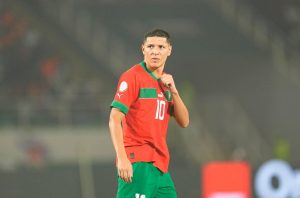 أمين حارث لاعب المنتخب المغربي