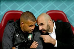 رشيد بنمحمود مساعد وليد الركراكي مدرب المنتخب المغربي