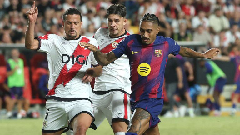 بالصور.. برشلونة يسقط في فخ رايو فاليكانو