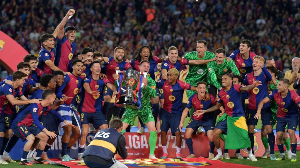 جدول مباريات برشلونة في الدوري الإسباني 2025-2026 .. والقنوات الناقلة