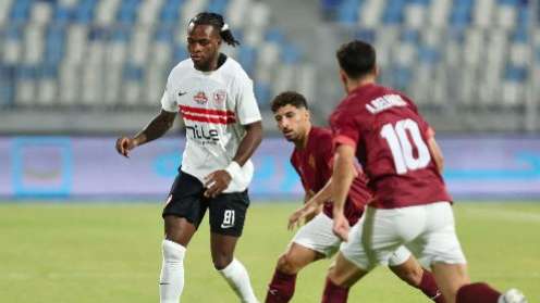 الزمالك يستبعد شيكو بانزا‎ من قائمة مباراة المصري