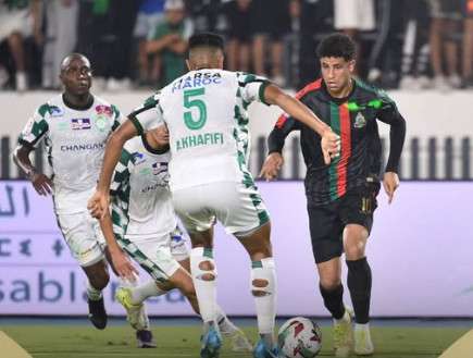 التعادل يحسم كلاسيكو الدوري المغربي