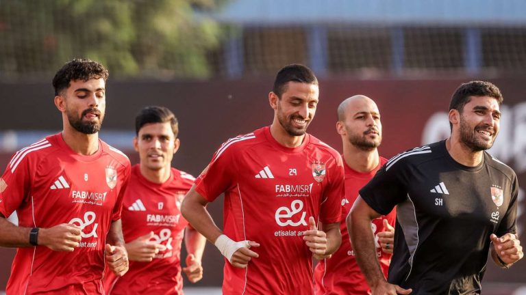 بأمر النحاس.. عبد القادر يظهر في مران الأهلي