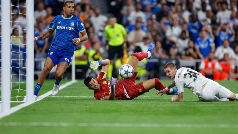 نجم المباراة.. رولي يخنق ريال مدريد وينقذ هيبة مارسيليا
