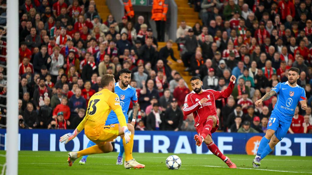 6 دقائق تكفي.. روبرتسون وصلاح يزلزلان أتلتيكو مدريد