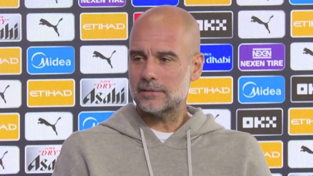 جوارديولا: رودري ليس جاهزا.. وهالاند تلقى ضربة جوارديولا: رودري ليس جاهزا.. وهالاند تلقى ضربة