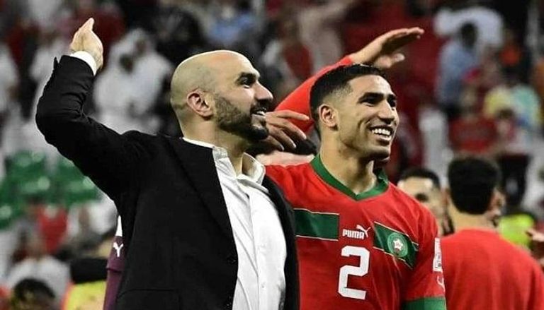 الركراكي: أشرف حكيمي "الكرة الذهبية" يستحقها عن جدارة