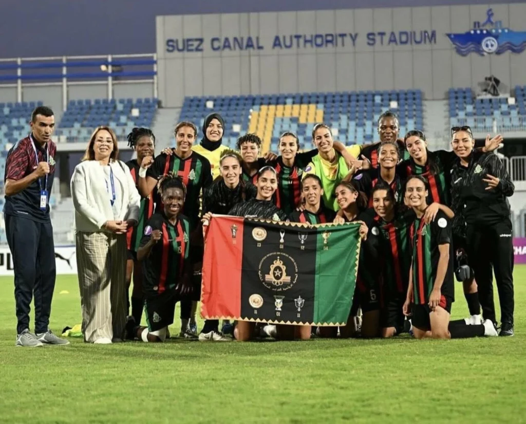 الجيش الملكي النسائي يتوّج بلقب دوري أبطال أفريقيا للمرة الثانية في مصر