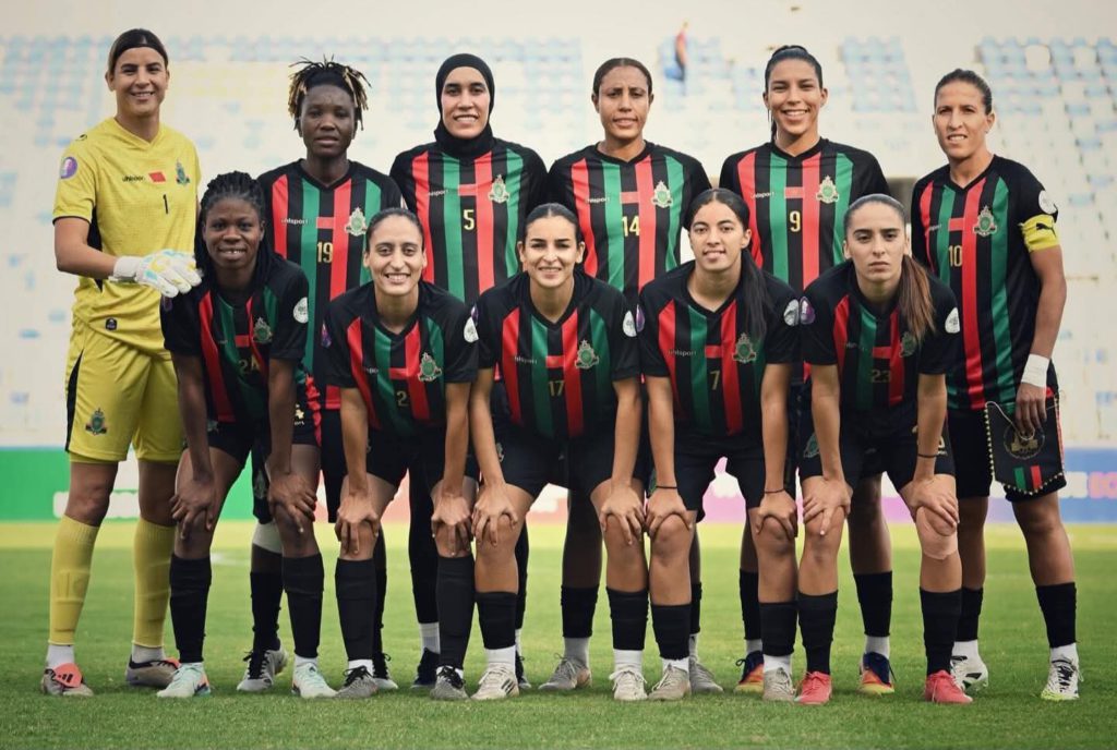 لقجع يهنئ الجيش الملكي النسوي بعد التأهل التاريخي لنهائي دوري أبطال أفريقيا