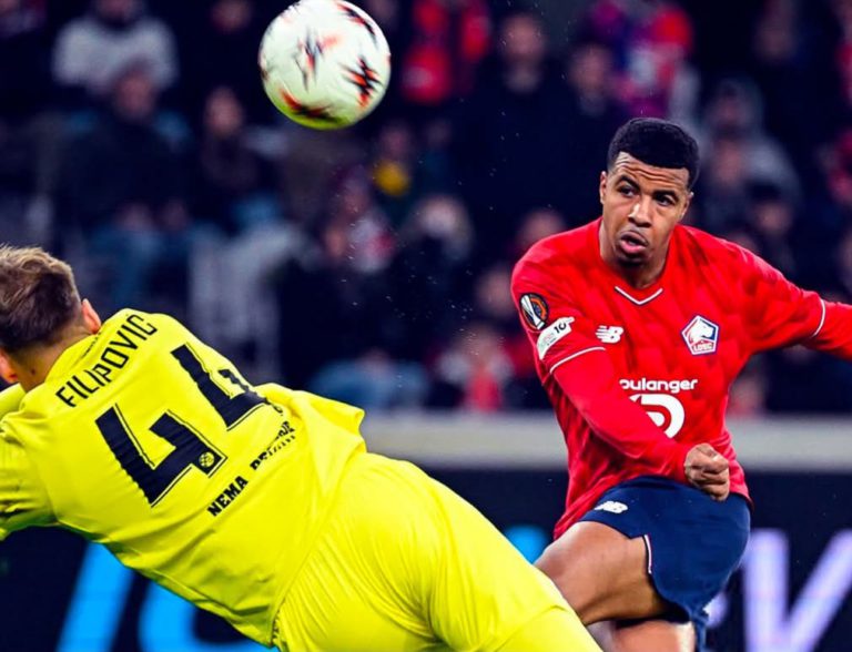 إيغامان يتألق ويقود ليل الفرنسي لفوز ساحق على دينامو زغرب في الدوري الأوروبي