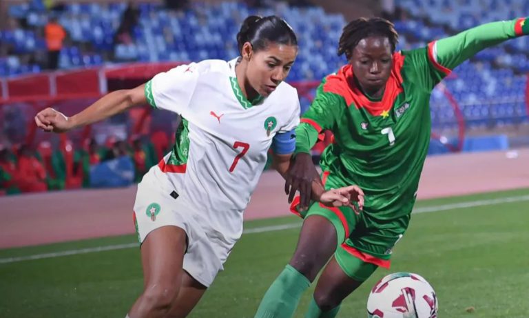 المنتخب المغربي النسوي يكتفي بالتعادل أمام بوركينا فاسو وديًا