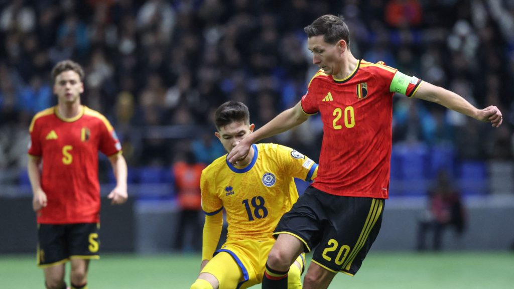 كازاخستان تُعطّل تأهل بلجيكا لكأس العالم 2026 بتعادل مثير