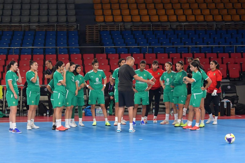 "لبؤات الأطلس" تستهل تحضيراتها في مانيلا استعدادًا لمواجهة الأرجنتين في كأس العالم لكرة القدم داخل الصالات