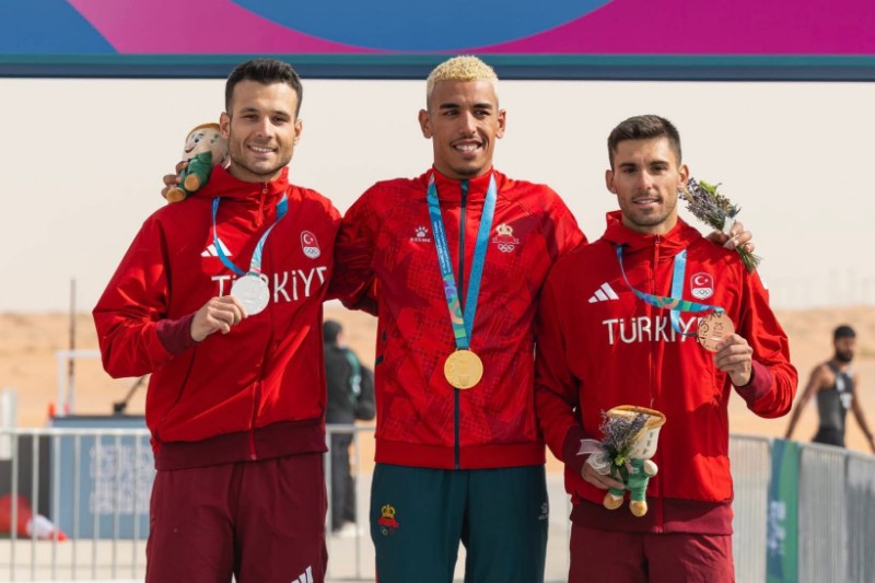 محمد نمسي يمنح المغرب ذهبية الديواثلون في ألعاب التضامن الإسلامي بالرياض