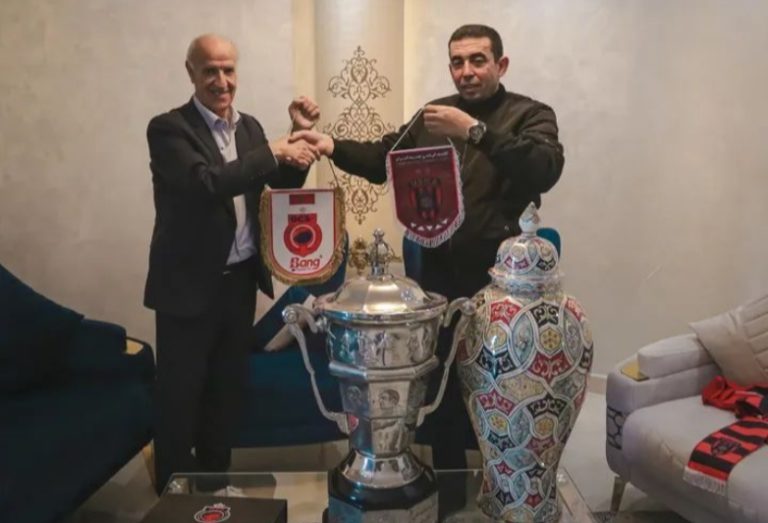 الحيداوي يحتفي ببعثة اتحاد العاصمة ويؤكد متانة العلاقات بين الناديين الشقيقين