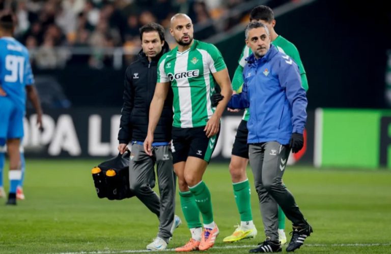 إصابة أمرابط وإيسكو: آخر التطورات بعد الاصطدام العنيف في الدوري الأوروبي