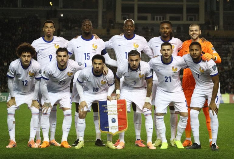 فرنسا تنهي تصفيات كأس العالم 2026 بفوز مقنع على أذربيجان