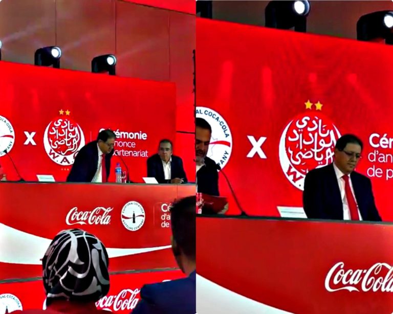 "كوكاكولا" تواجه المقاطعة بشراكة مع الوداد الرياضي