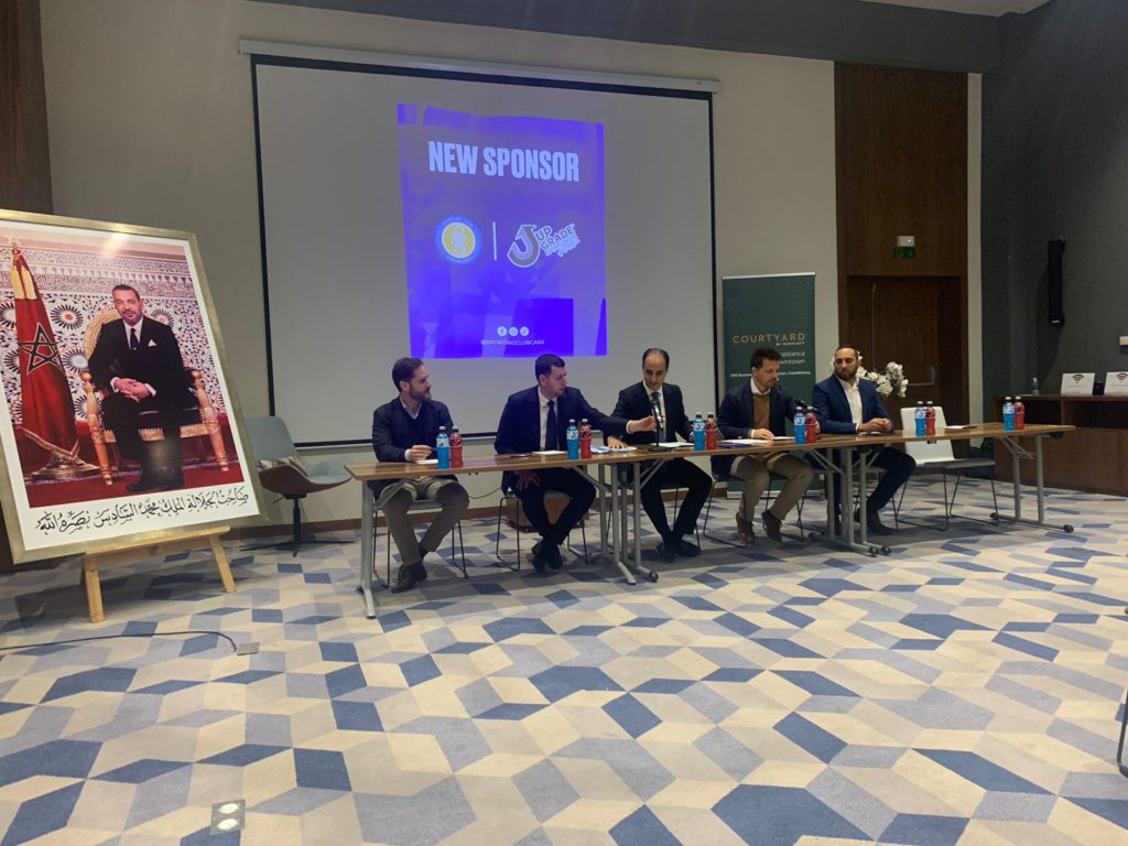 سبورتينغ الدار البيضاء يعزز صفوفه بشراكة جديدة مع Up Grade لدعم كرة القدم النسوية