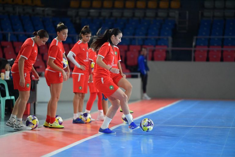 "لبؤات الأطلس" تواصلن الاستعدادات لـ"موقعة إسبانيا" في ربع نهائي كأس العالم داخل الصالات