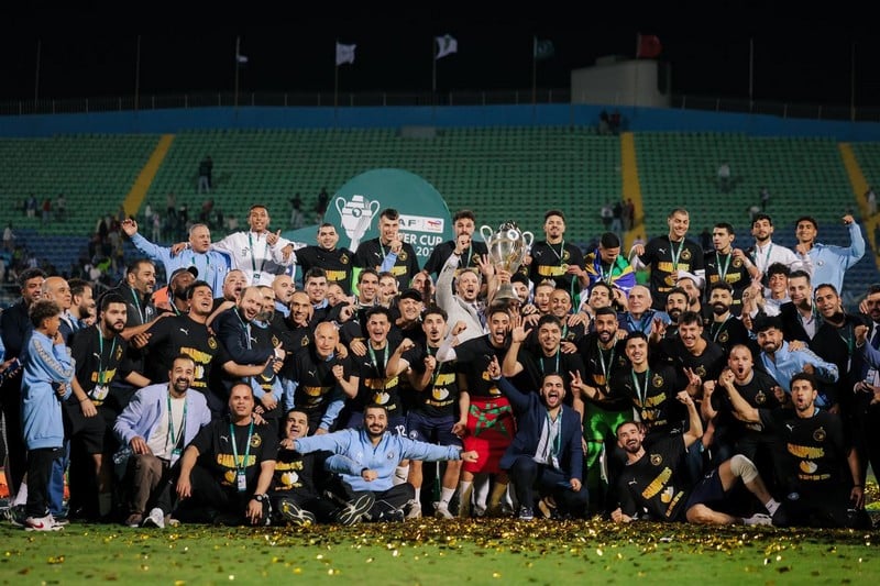 بيراميدز المصري يتوج بجائزة أفضل نادٍ أفريقي لعام 2025