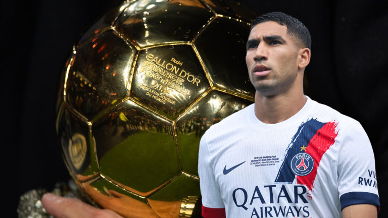 أشرف حكيمي ينافس على جائزة أفضل لاعب في أفريقيا 2025 في حفل الرباط