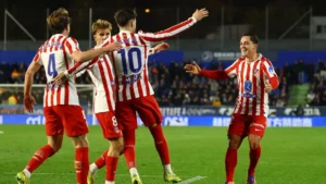 أتلتيكو مدريد يضغط على برشلونة وريال مدريد بفوزه على فالنسيا في الليجا