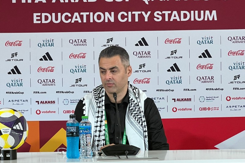مدرب فلسطين: "جاهزون لمواجهة المغرب أو السعودية في ربع نهائي كأس العرب"