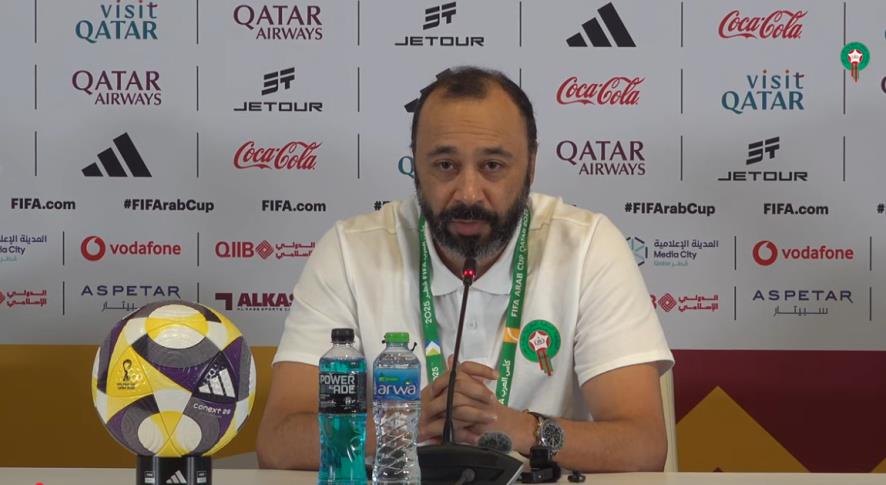 السكتيوي يتحفظ على تشكيلة المنتخب المغربي الرديف أمام سوريا في كأس العرب
