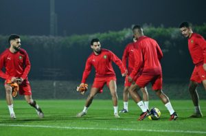 المغرب يختتم تحضيراته لنهائي كأس العرب أمام الأردن
