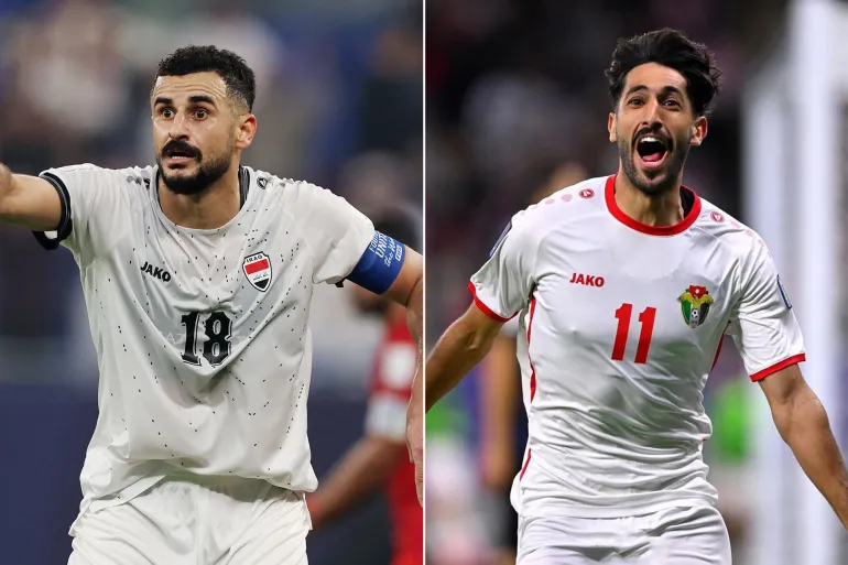 الأردن والعراق في ربع نهائي كأس العرب.. الموعد والقنوات الناقلة