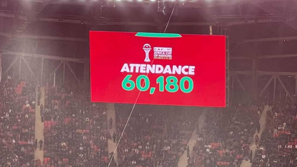 أكثر من 60 ألف متفرج يشهدون انطلاقة كأس أمم أفريقيا بالمغرب