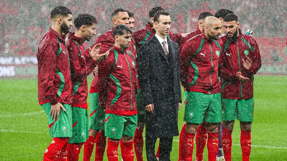 إبراهيم دياز يشارك صورة مؤثرة: حلم واحد يجمع المغرب!