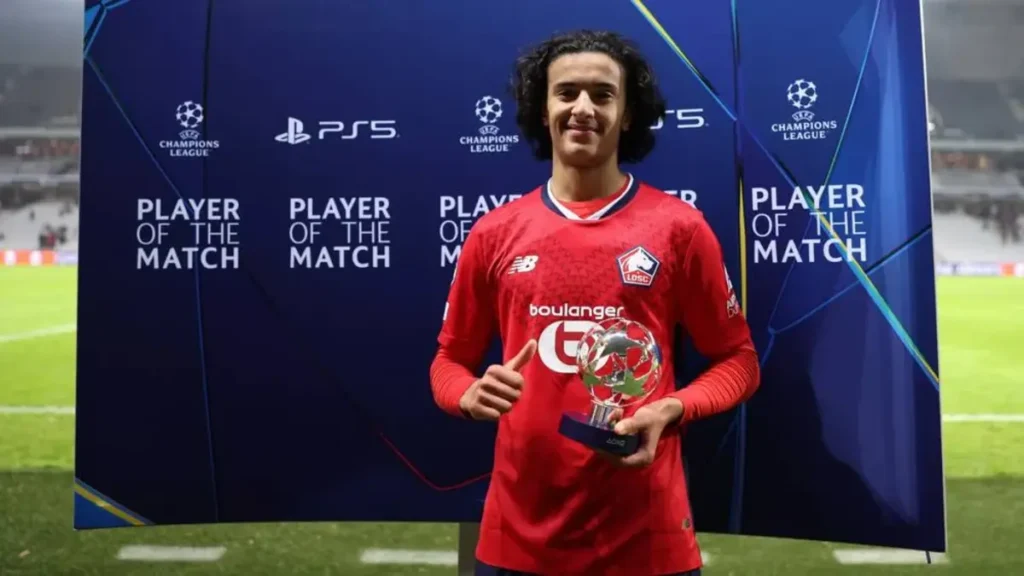 أيوب بوعدي نجم ليل الفرنسي يختار اللعب للمنتخب المغربي