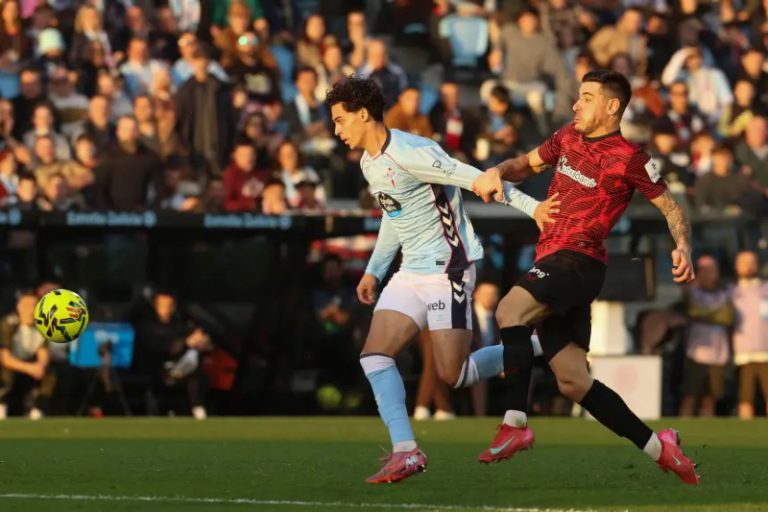 هدف مغربي يقود سيلتا فيغو لفوز ثمين على أتلتيك بلباو