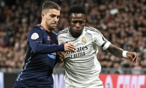 سيلتا فيغو يُسقط ريال مدريد بثنائية تاريخية في "البرنابيو" سيلتا فيغو يُسقط ريال مدريد بثنائية تاريخية في "البرنابيو"