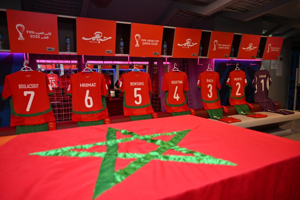 كأس العرب 2025 ..التشكيلة الرسمية للمنتخب المغربي أمام سوريا