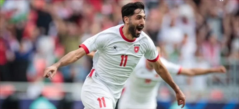 إصابة نجم الأردن يزن النعيمات تبعده عن كأس العرب 2025