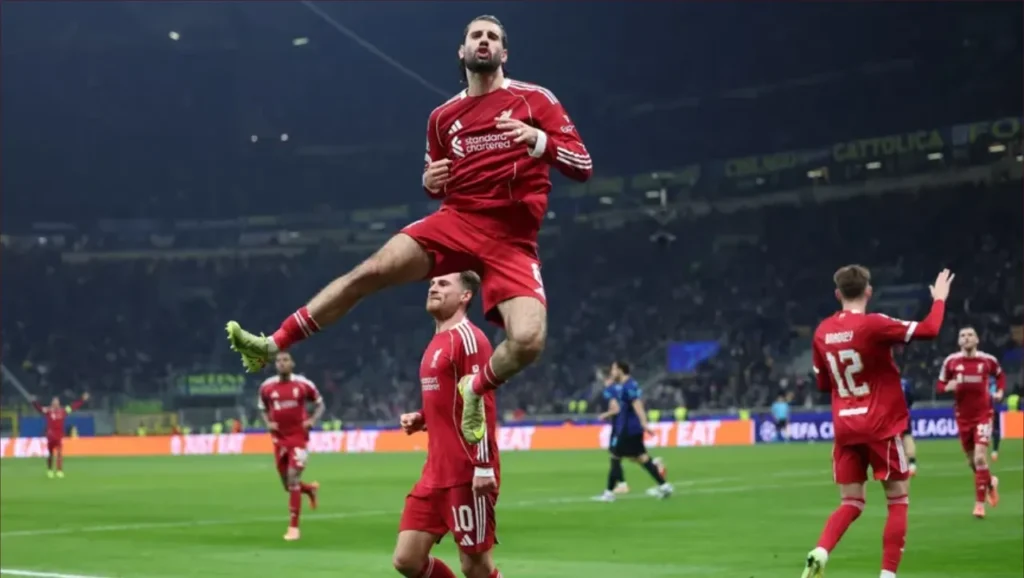 ركلة جزاء قاتلة تمنح ليفربول فوزًا ثمينًا على إنتر ميلان في دوري أبطال أوروبا