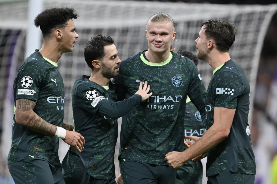 هالاند يوضح سبب احتفاله الغريب بهدفه أمام ريال مدريد