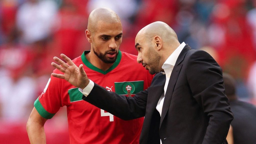 الركراكي يكشف سبب إبعاد أمرابط عن تشكيلة المغرب الأساسية