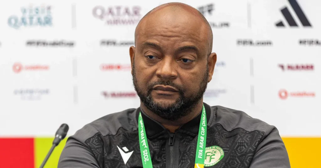 جامباي: الأخطاء الفردية تحسم خسارة جزر القمر أمام المغرب في كأس العرب