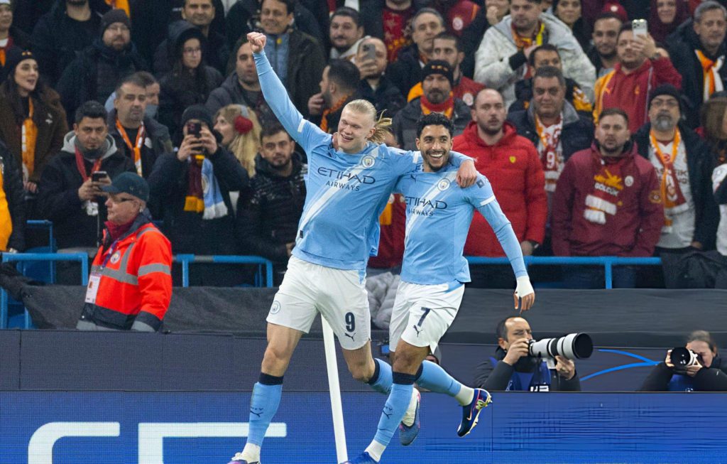 هالاند يقود مانشستر سيتي نحو التأهل المباشر بدوري الأبطال