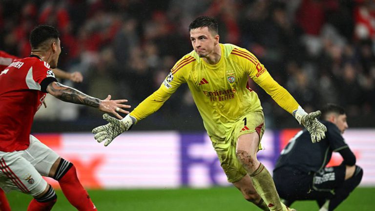 حارس بنفيكا: "تسجيلي هدفًا في مرمى ريال مدريد تجربة لا تُصدق"