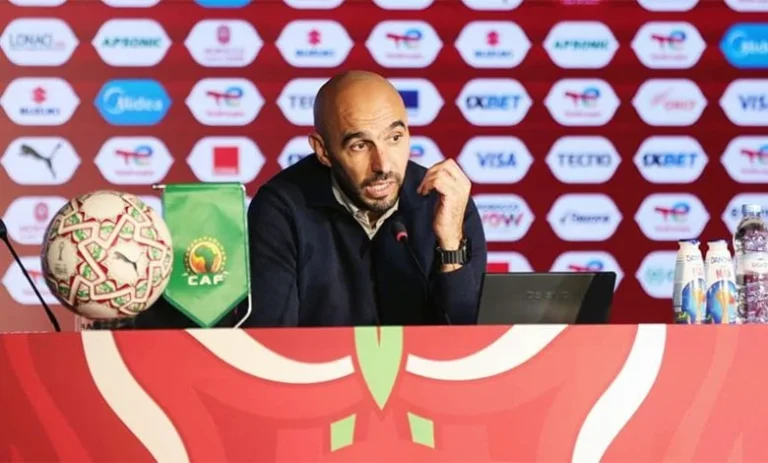 الركراكي وسايس يتحدثان للصحافة قبل مواجهة المغرب وتنزانيا