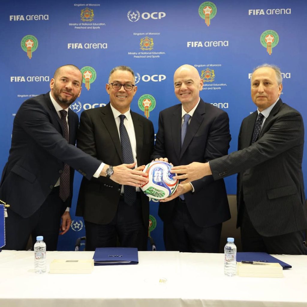 "فيفا أرينا" يختار المغرب نموذجًا إفريقيًا للتنمية الرياضية
