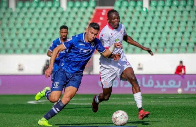 حسنية أكادير يفوز على اتحاد يعقوب المنصور بثنائية في البطولة